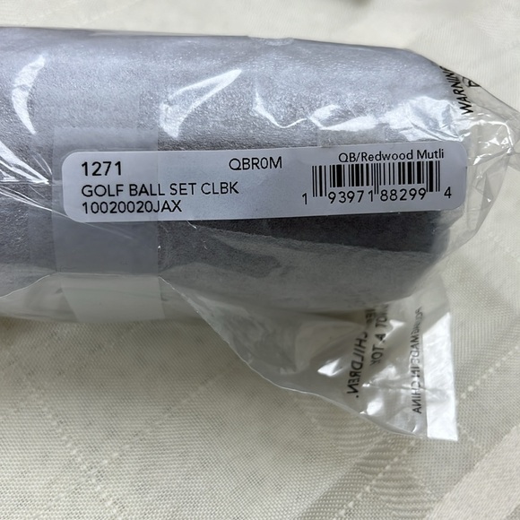 Coach Golf Ball Set In Colorblock - Picture 2 of 7